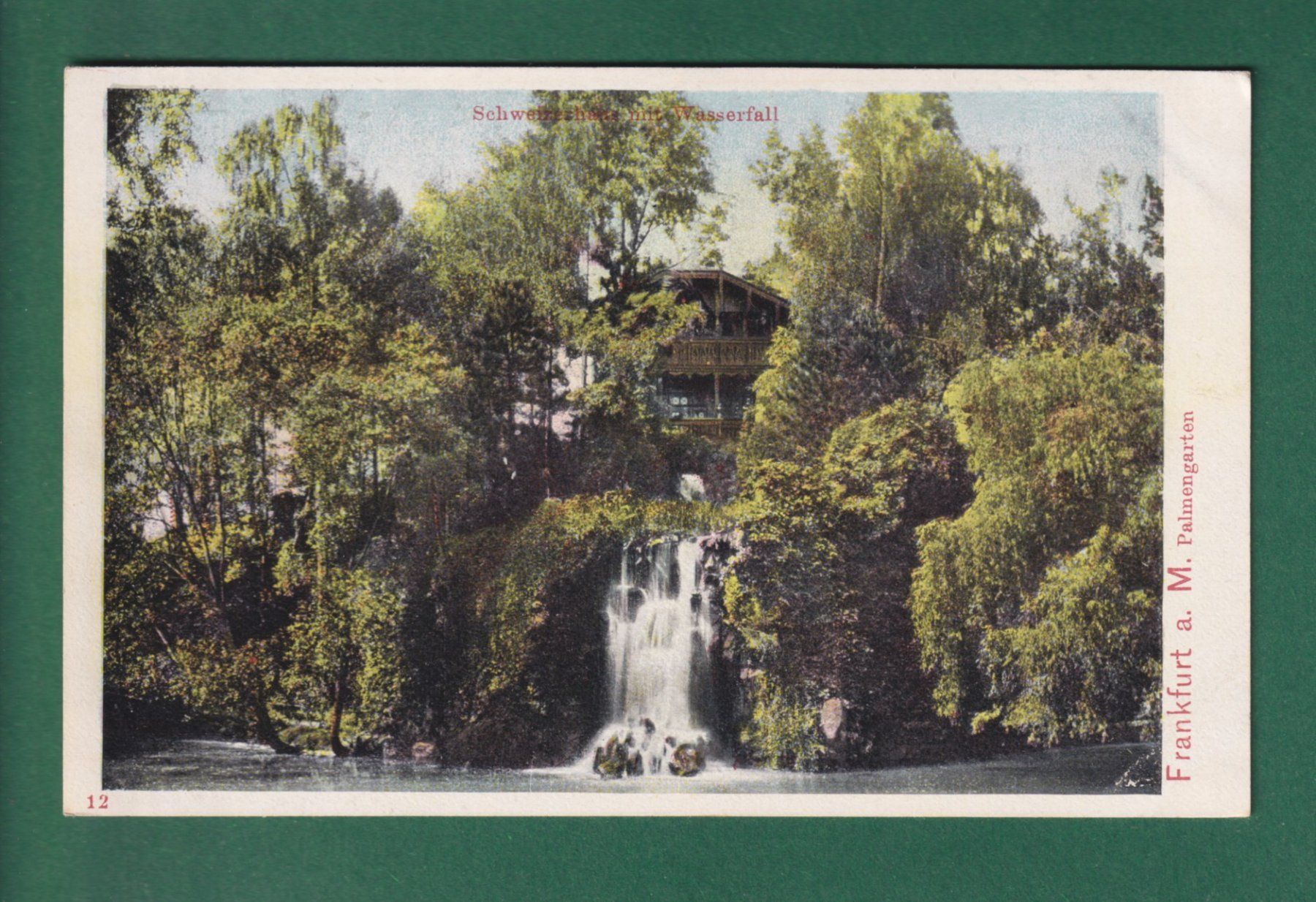 Cartoline postali: FRANKFURT - Palmengarten – Usato da Pully venduto da nicecards-shop