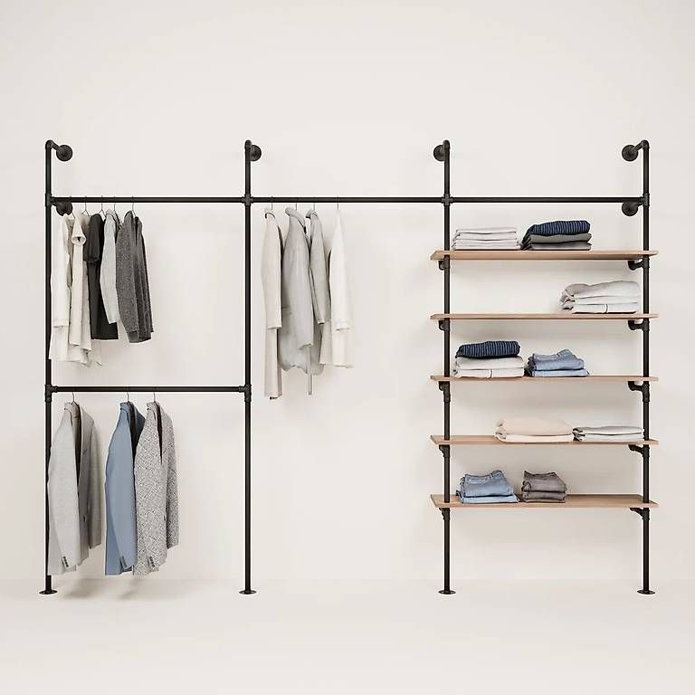 Armadi: Offener Kleiderschrank mit Eichenregal - PAMO.Design JONTE – Usato da Brittnau venduto da Sportinguista89 1