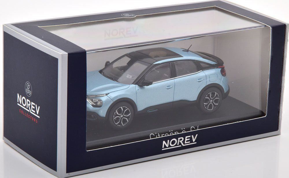 Citroën Modellini d'auto: Citroën C4 III / ë-C4 seit 2021 hellblau / schwarz      1:43 – Nuovo e nell'imballaggio originale da Gerlafingen venduto da espero88 3