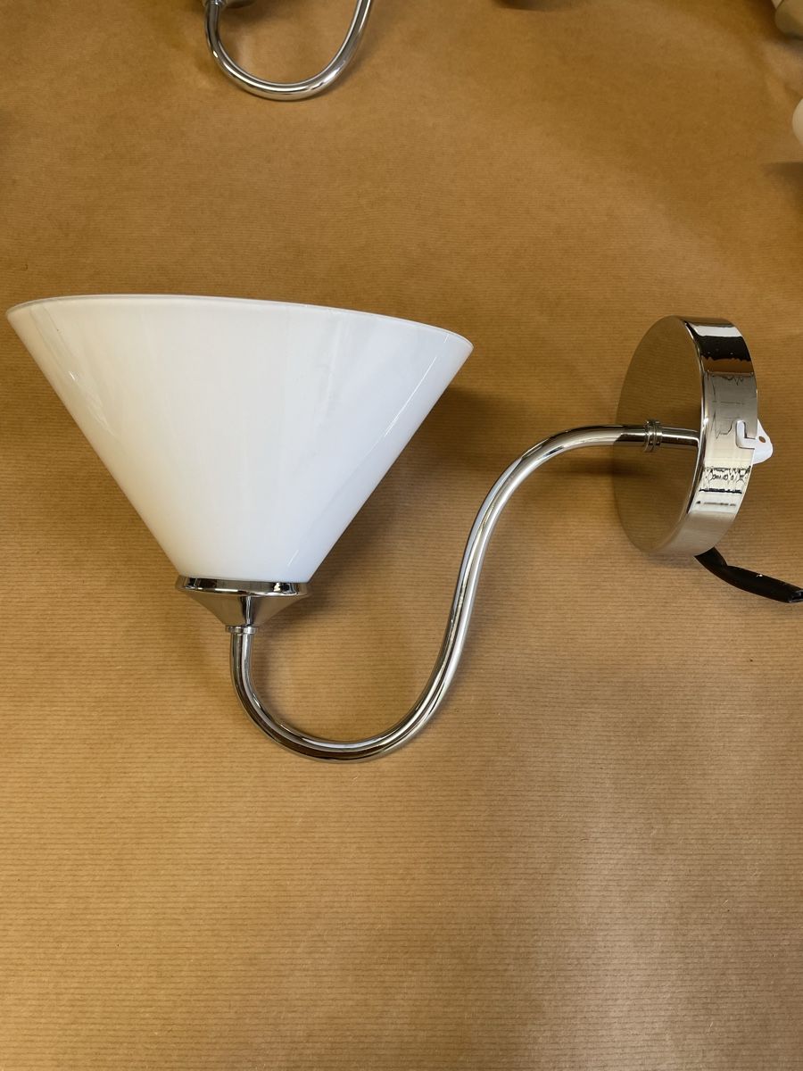 Lampade: 2er Set Wandlampen Art-deco Stil – Usato da Basel venduto da RAMSESSOLEIL 3