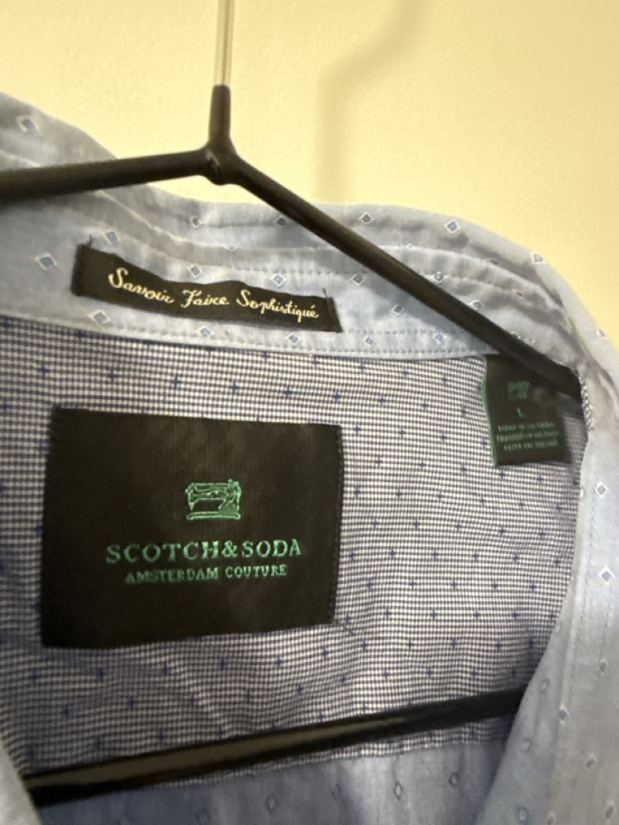 Hemden: Herren Hemd Scotch & Soda hellblau Grösse L – Gebraucht aus Bern von fab_tx65 2