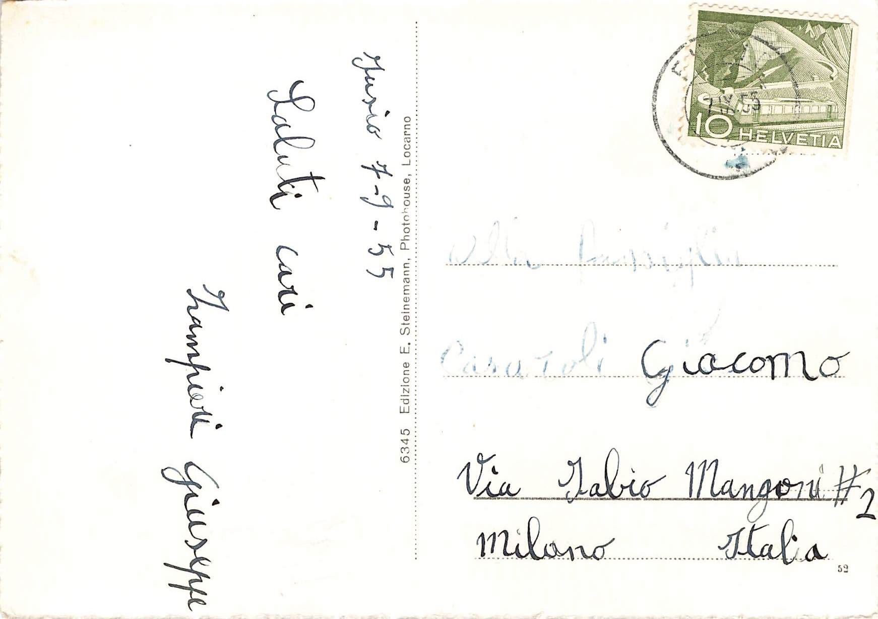 Cartoline postali: Fusio Lavizzara valle maggia – Usato da Biasca venduto da Blenio71 1