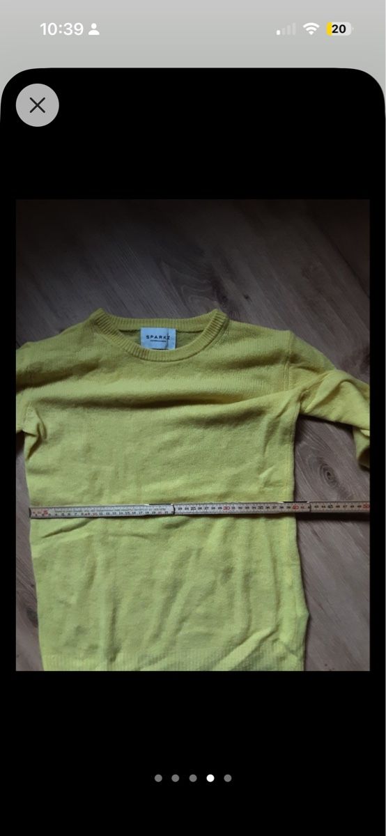 Pullover & Sweatshirts: SPARZ Pullover orange und gelb Grösse M – Gebraucht aus Stans von lin_psv7 5