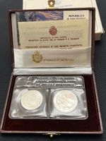 San Marino Silber Set 1986 WM Mexiko – 500 & 1000 Lire