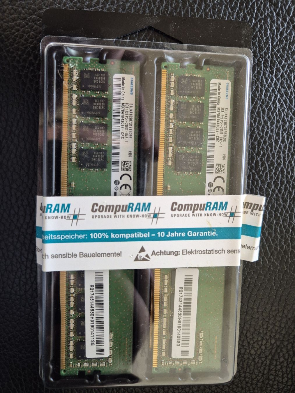 Samsung Memoria / RAM: Samsung DDR 4 RAM 8GB getested – Usato da Langnau i. E. venduto da sam_pb7y