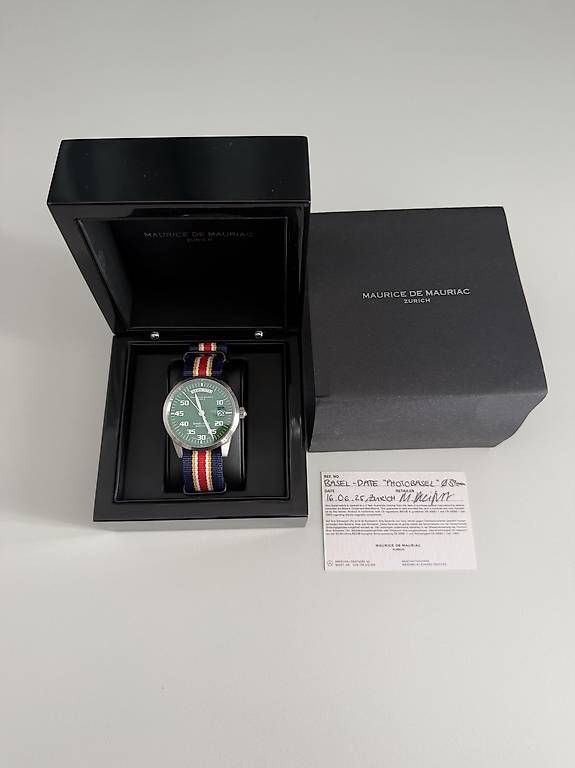 Uhren: Maurice de Mauriac Basel Date – Gebraucht aus Zürich von timeio-swapwatch 1