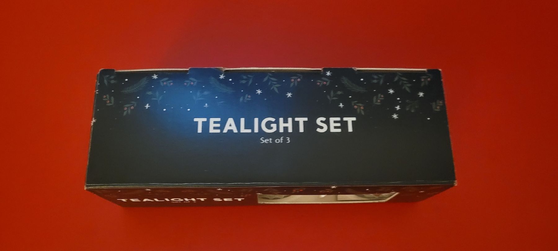 Candele: 3er Set Teelichtglas Kerzengläser – Nuovo e nell'imballaggio originale da Schwyz venduto da Vesparider01 1