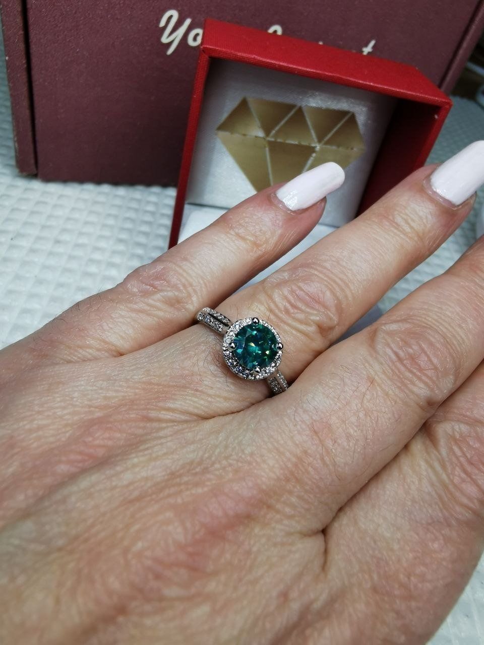 Anelli: Bague avec zircons – Nuovo e nell'imballaggio originale da Reconvilier venduto da Tsma67 7