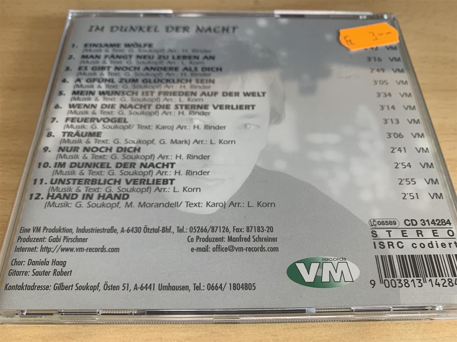 Audiolibri: Gilbert - Im Dunkel der Nacht – Usato da Rikon im Tösstal venduto da Alpenmutz 1