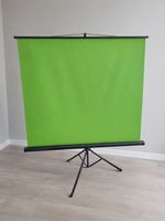 Maclean MC-931 Greenscreen 150x180 cm mit Stativ, Chroma Key