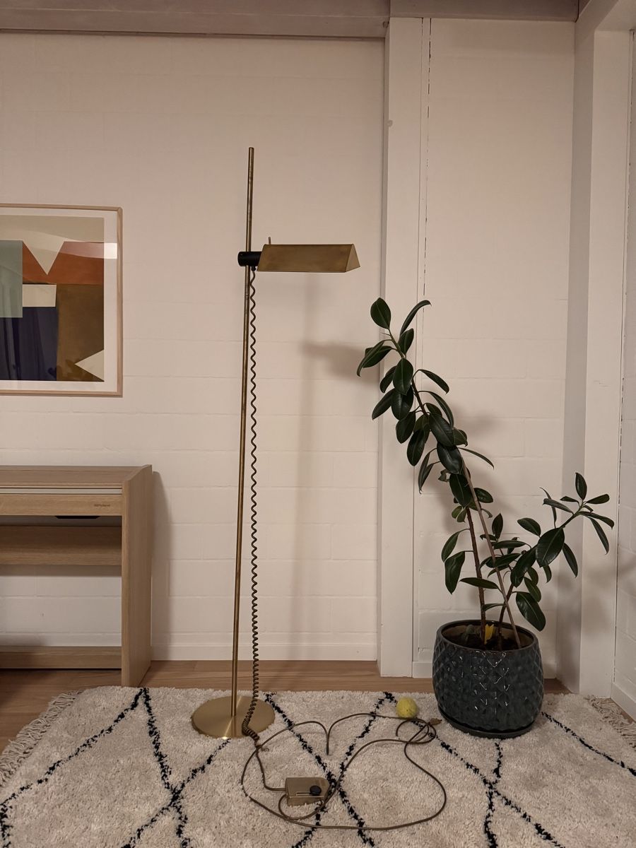Lampen: Messing Stehlampe – Gebraucht aus Nebikon von _nordisch