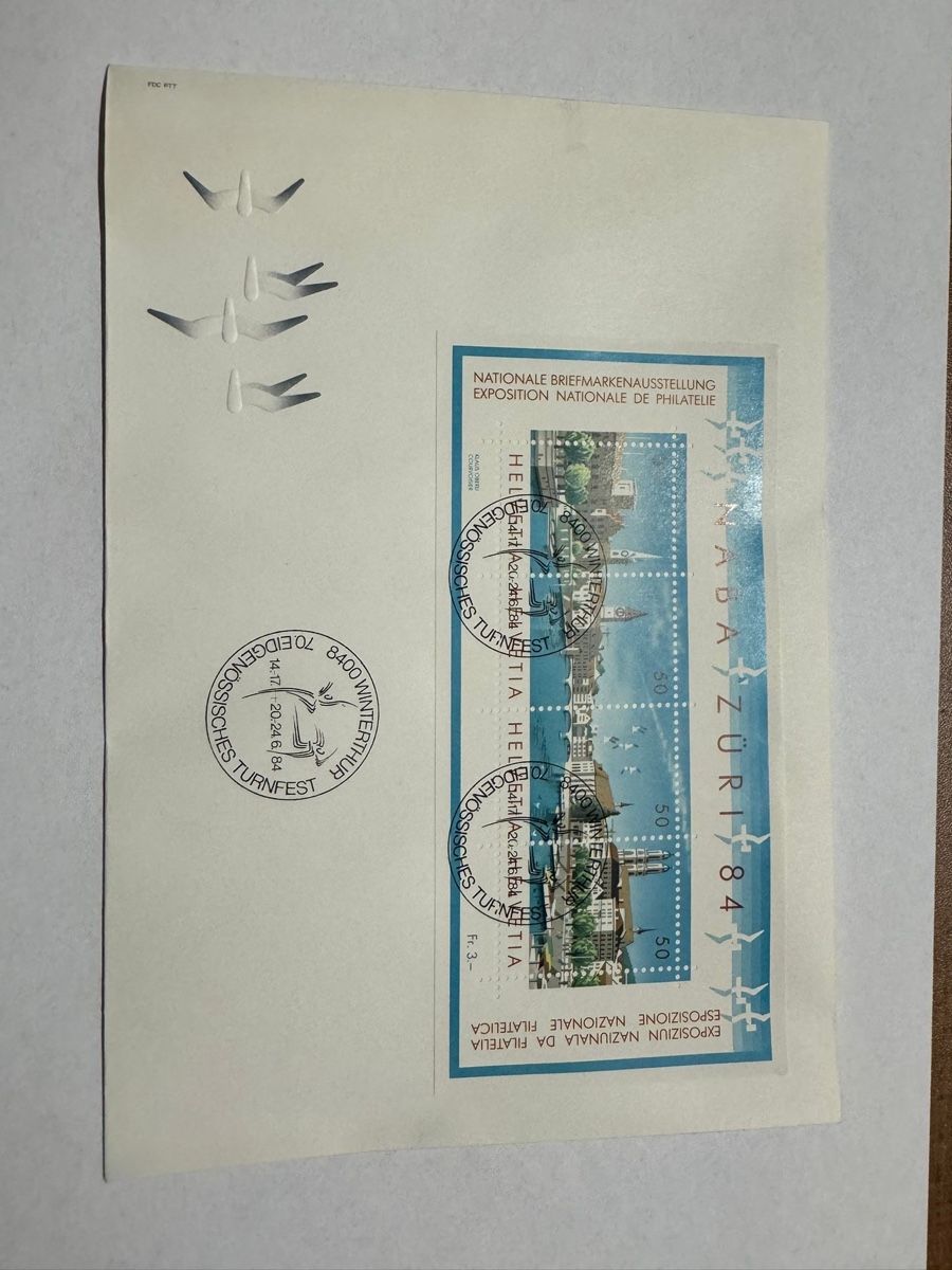 Tutti i francobolli: Briefmarken 1984 – Nuovo (secondo la descrizione) da Bütschwil venduto da sof_p98b 1