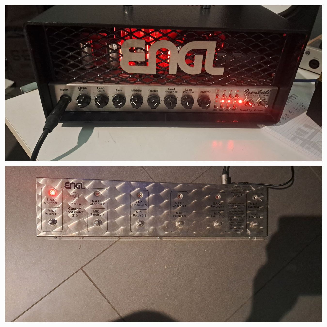 Engl ironball se 20w. Top Zustand. Alle 6 rören sind neu! (Gebraucht ...