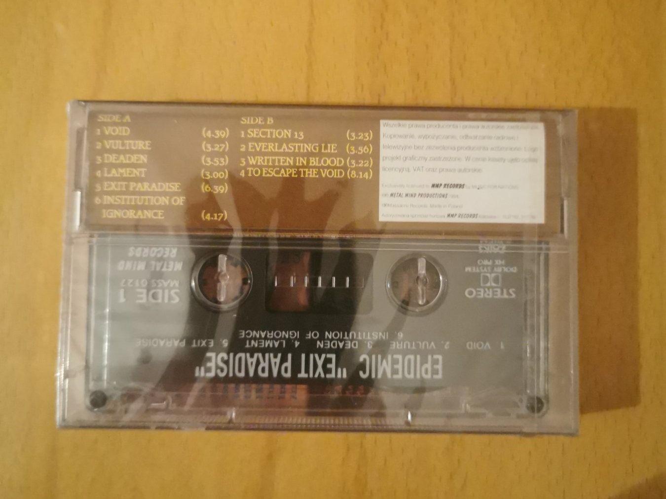 Musicassette: Epidemic – Exit Paradise – Nuovo (secondo la descrizione) da St.Gallen venduto da Tamal0204 1