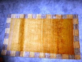 Gabbeh Teppich handgeknüpft, neu, original Persien, 76x135