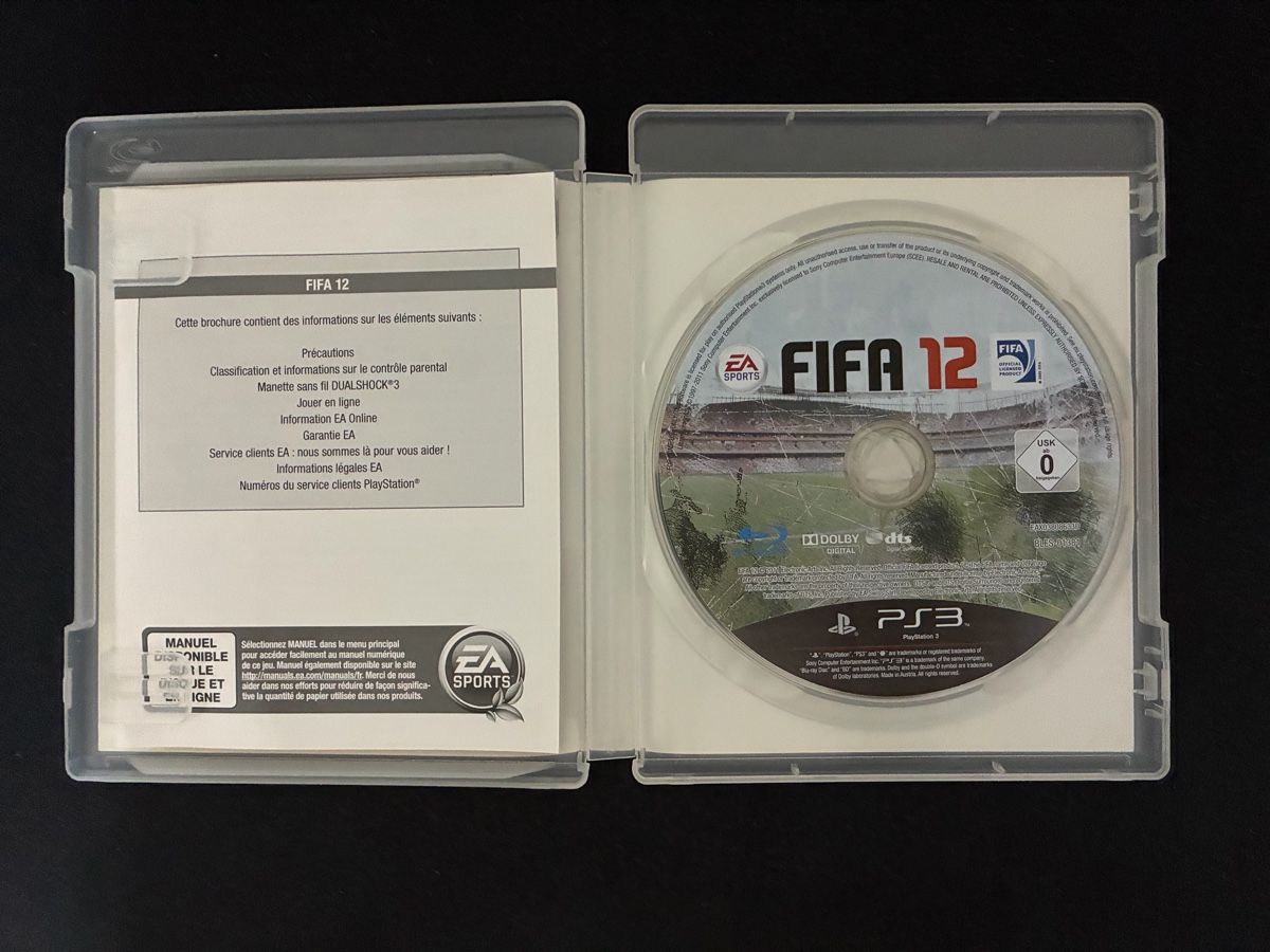 Sony Giochi: FIFA 12 per PlayStation 3 – Nuovo (secondo la descrizione) da Taverne venduto da nad02026 2
