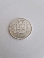 Moneta 5 Franchi Svizzera 1940 Conf. Helvetica