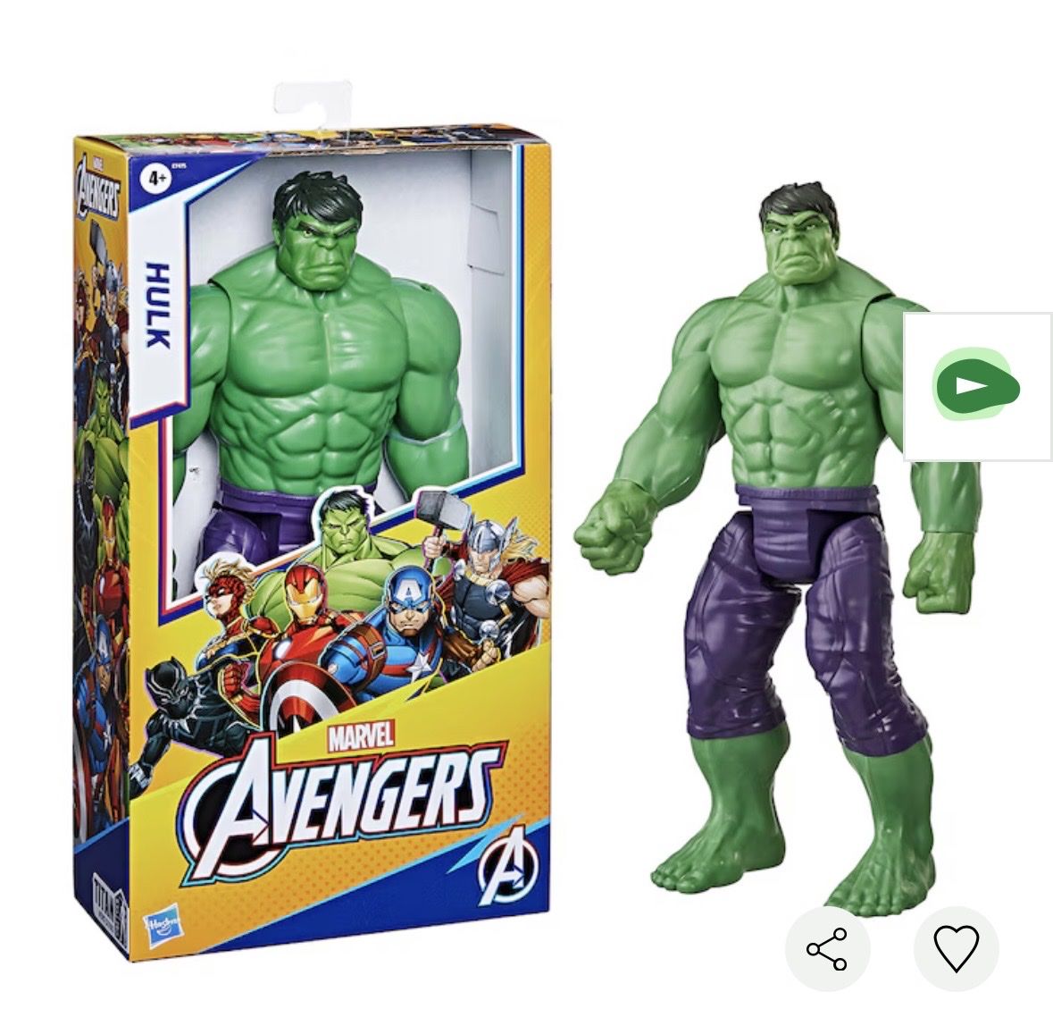 Hasbro Figurines: Avengers Hulk figurine - Hasbro – D'occasion à Chêne-Bougeries par CeliaMate 5