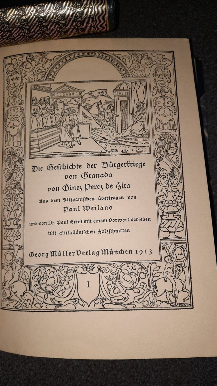 Libri: DIE GESCH. DER BÜRGERKRIEGE VON GRANADA – Usato da zürich venduto da gabab 2