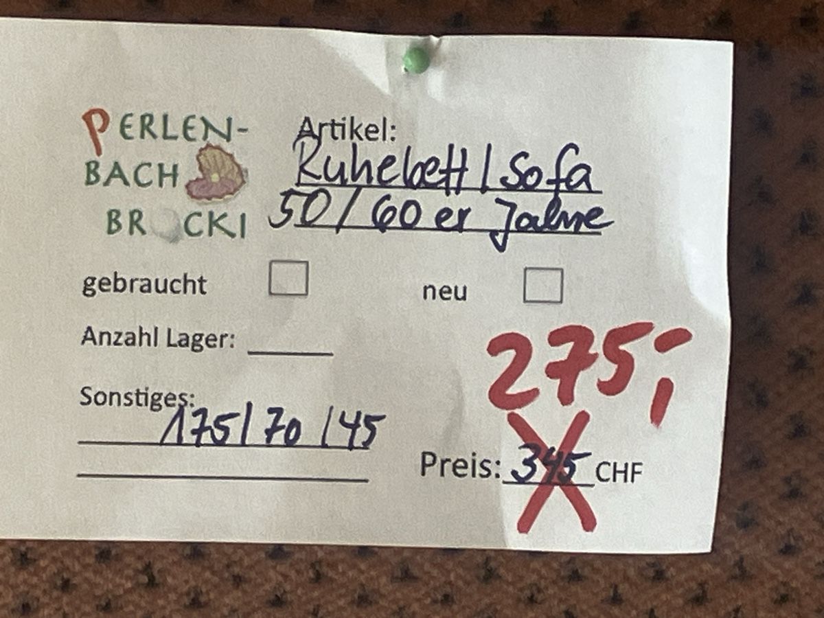 Divani: Ruhebett Sofa 50er Jahre – Usato da Erlenbach im Simmental! venduto da Simmentaler-Perlen 4