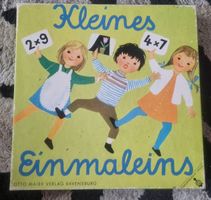 Jeu éducatif vintage "Kleines Einmaleins" 1975 
