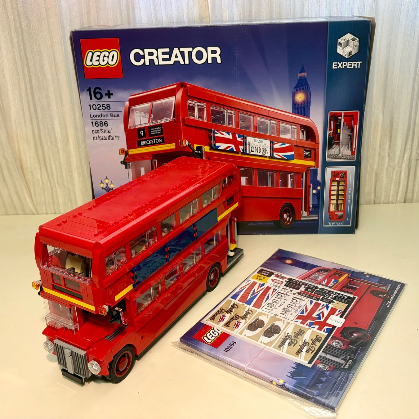 Lego Kit di costruzioni: Lego 10258 London Bus – Usato da Safenwil venduto da Nimo_1980