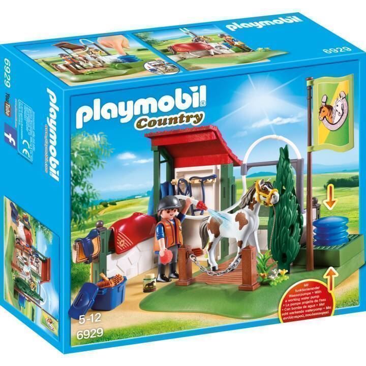 Playmobil Giocattoli: PLAYMOBIL Country - Pferdewaschplatz – Usato da Buchrain venduto da regenblume3 1
