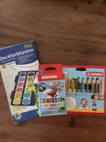 Malset - Wasserfarben - Wachsmalkreide - Stabilo Farben