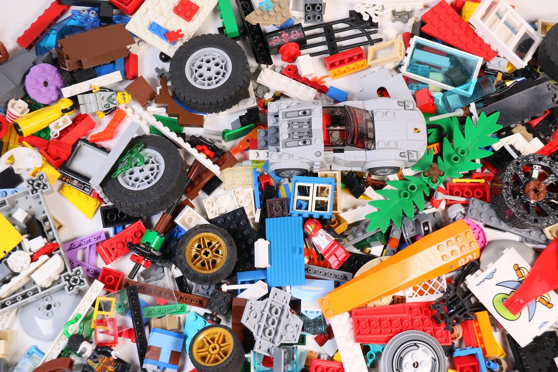 Lego Jeux de construction: 1.5 kg. Legoteile mit Minifiguren – D'occasion à Hettlingen par Scholi99 2