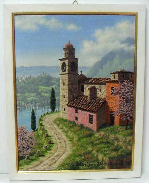 Dipinti: WÜRTZEN Gustav / VICO MORCOTE / Tessin – Usato da Basel venduto da basilisk04 1