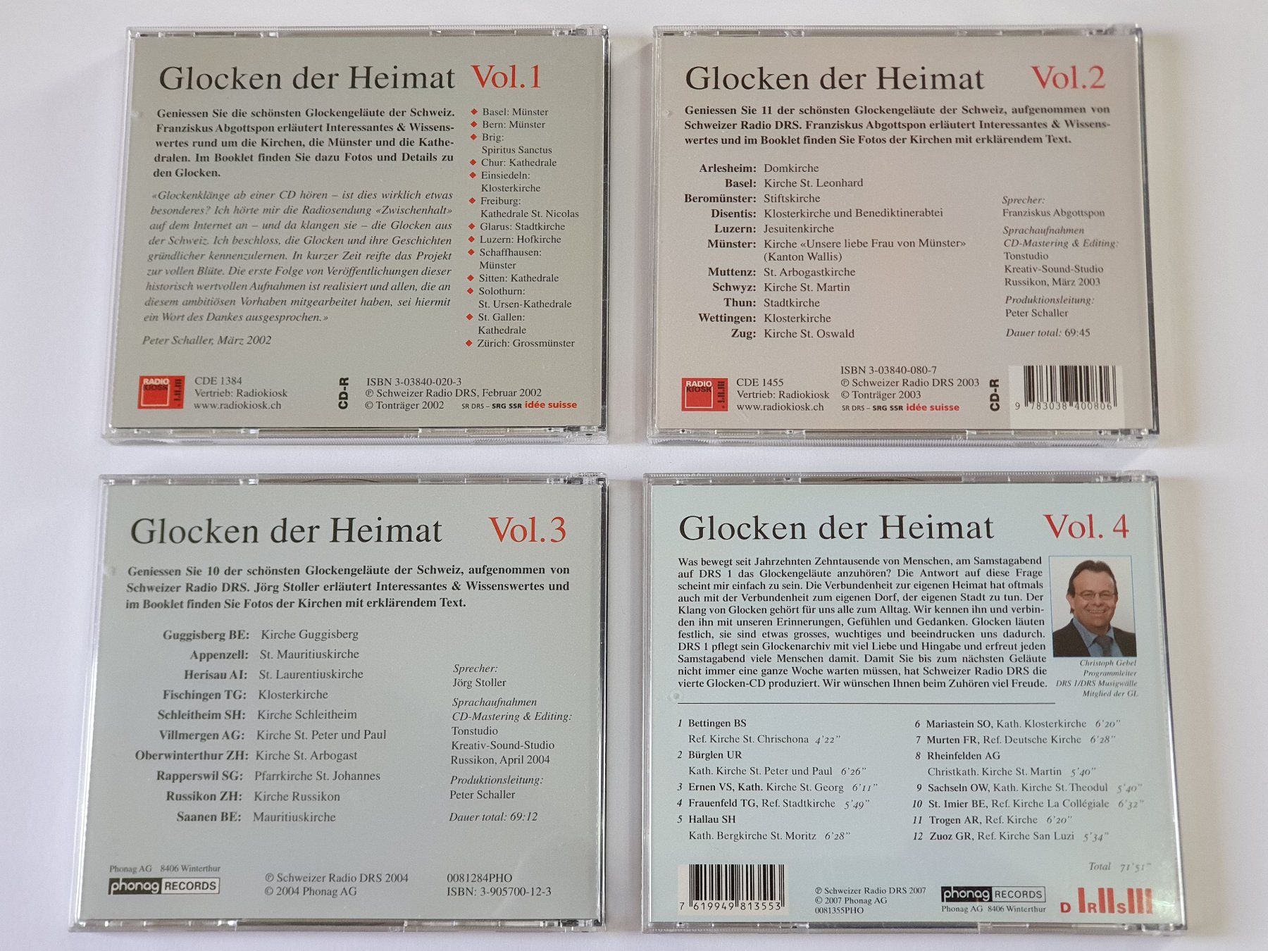 CD: Glocken der Heimat Vol. 1-4 | CD-Set – Usato da Dietlikon venduto da Skylab007 1