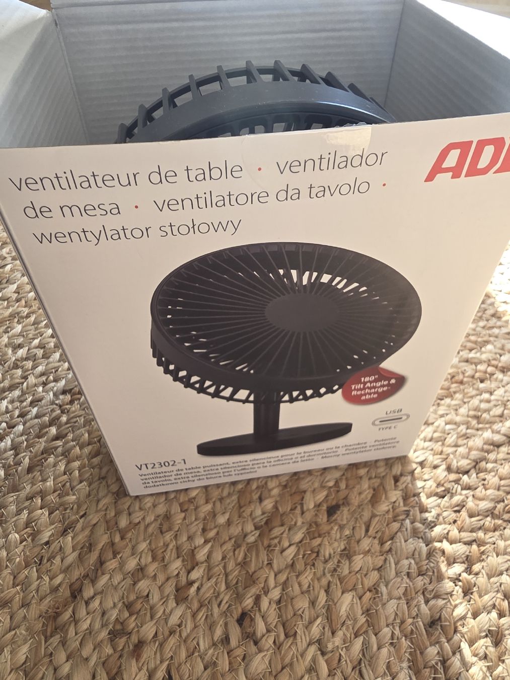 Ventilateurs: 2x ADE Tischventilator Ventilator Klein USB Ventilator – Défectueux à Pratteln par madi1990 1