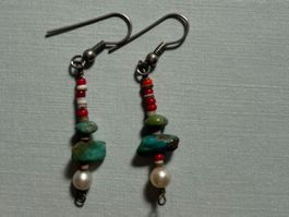 alte Ohrhänger, Indianerschmuck