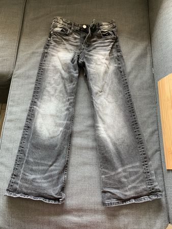 3 H&M Mädchen-Jeans, Grösse 152