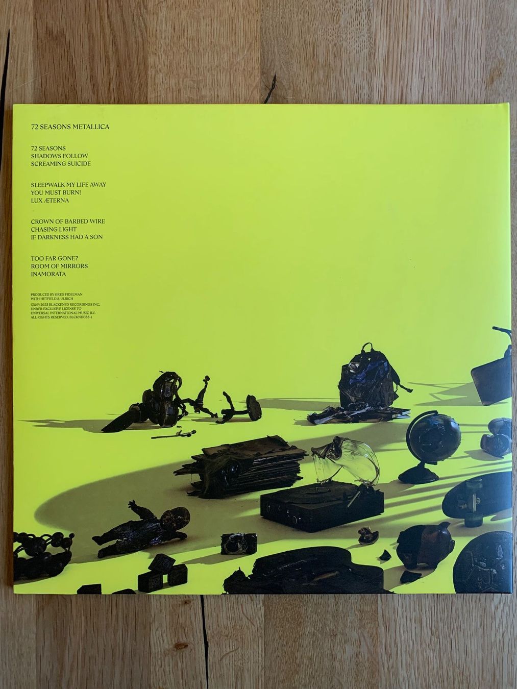 Vinyles: Metallica - 72 Seasons – D'occasion à Balzers par Amontelm 1