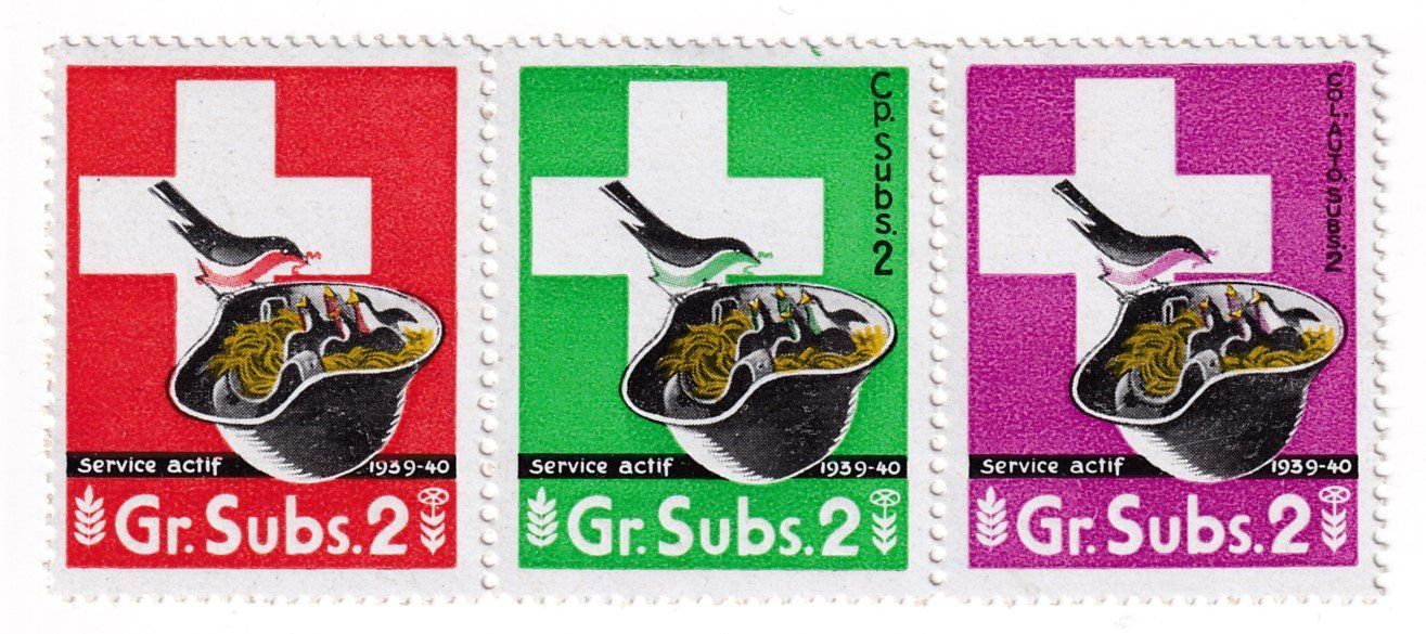 Alle Briefmarken: Soldaten Briefmarke ** – Gebraucht aus Neuchâtel von karlpierrino
