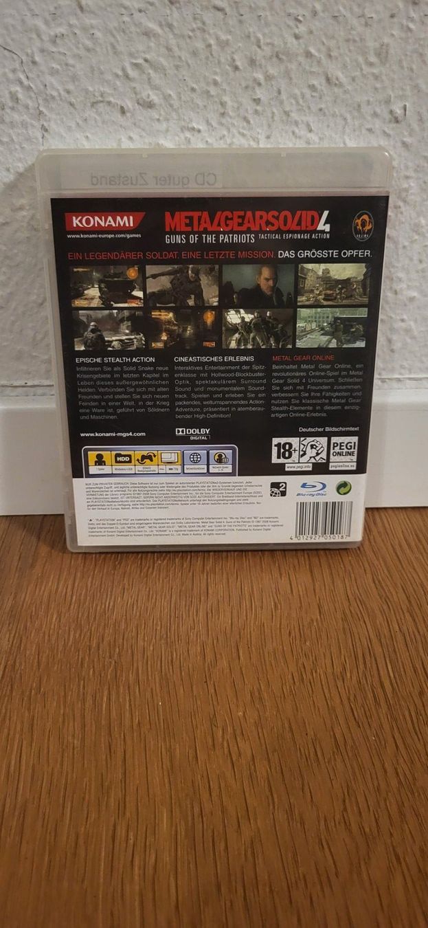Sony Giochi: PS3 - Metal Gear Solid 4 – Usato da Münsingen venduto da DigitaleSpielecke 1