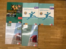 C1-Lehrbuchset Klett – neuwertig, unbeschrieben