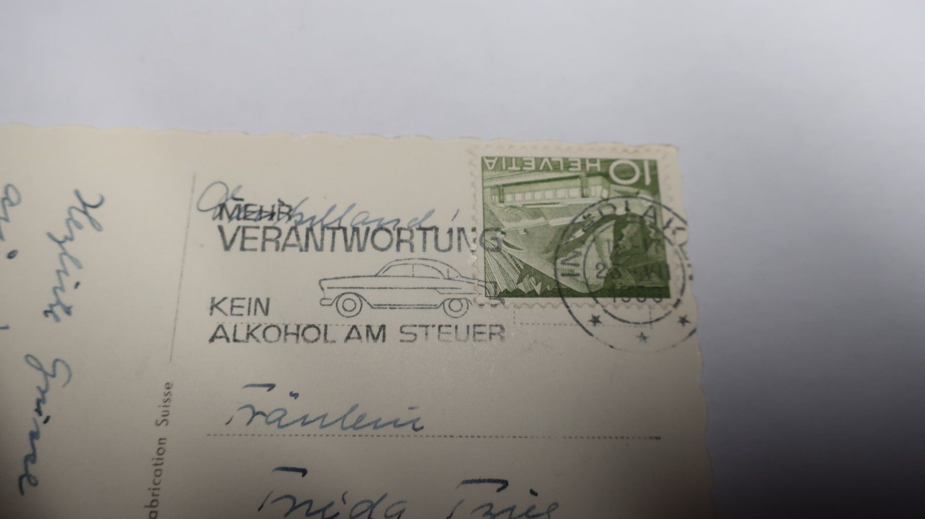 Cartoline postali: Berner Oberland Brienzersee  1956 – Usato da Cormoret venduto da Pascalll2001 3
