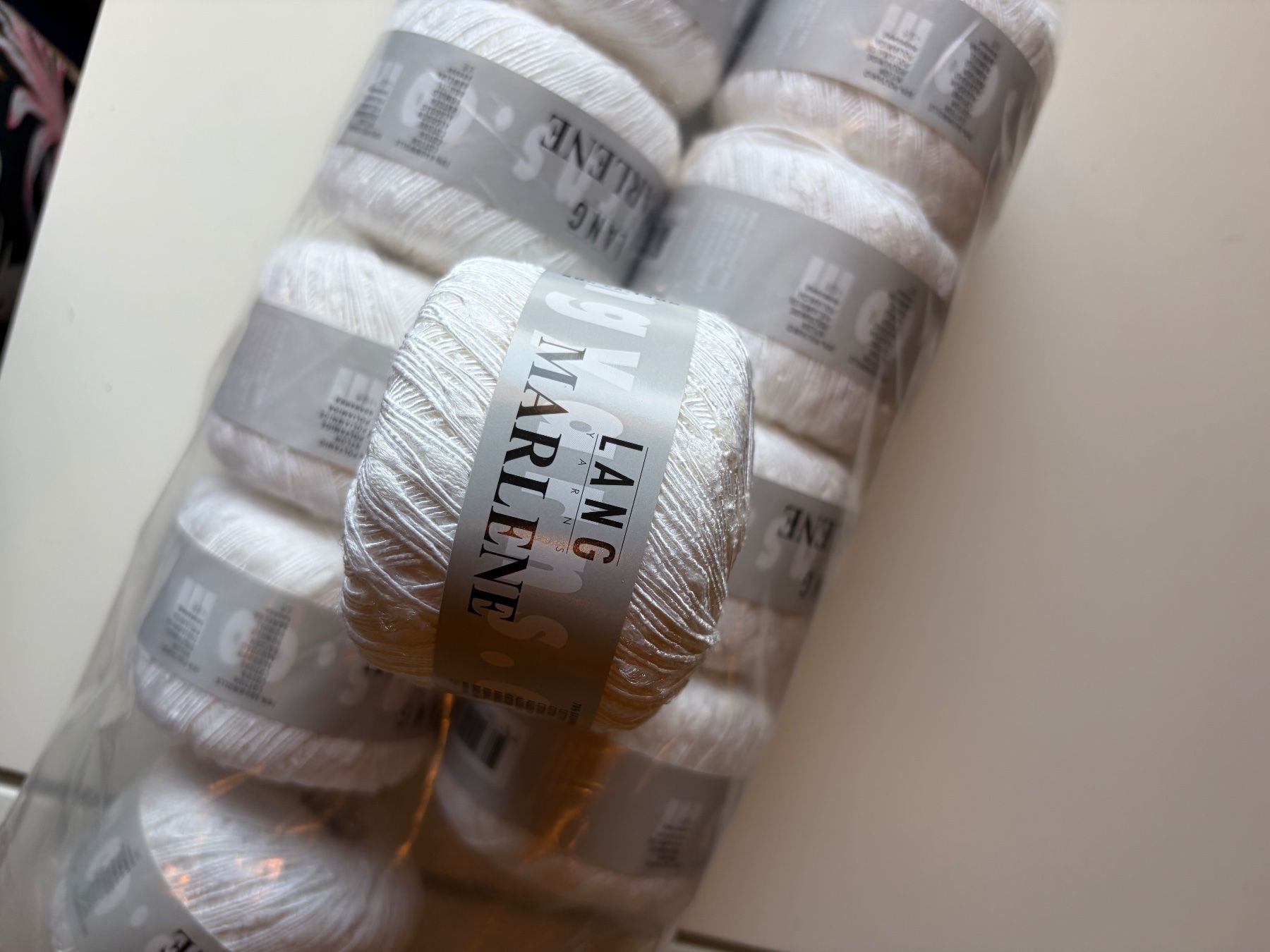 Lang Yarns Lana: 10 Knäuel Marene Langyarns – Nuovo e nell'imballaggio originale da Büsserach venduto da bor_s88m