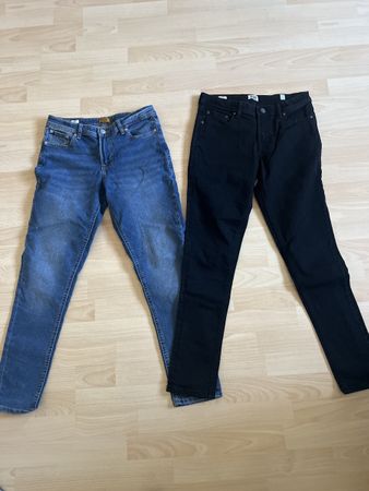 Jack & Jones Jeans Gr. 170 neuwertig 2 Stück set Hosen