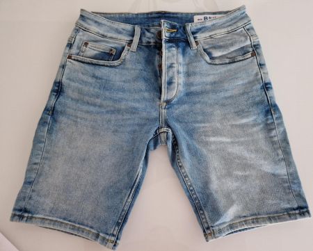 Damen Kurz - Jeans Blue Ridge hellblau 29W