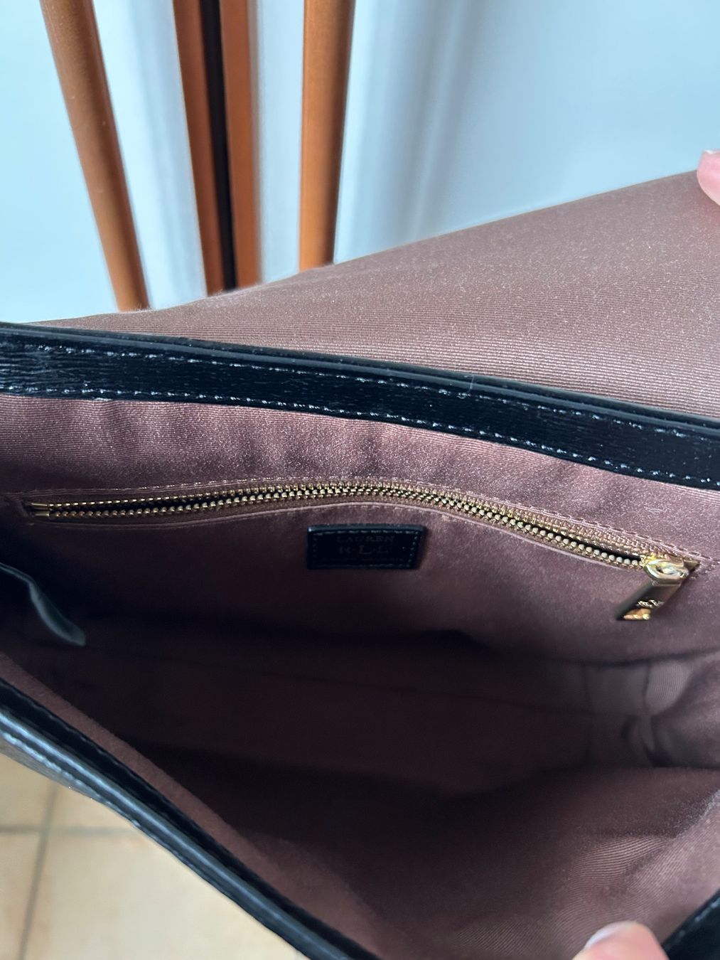 Ralph Lauren Borse da donna: Sac besace Ralph Lauren noir – Usato da Thielle venduto da dan_ym2t 4