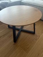 Runder Couchtisch Holzoptik Schwarz gute Zustand
