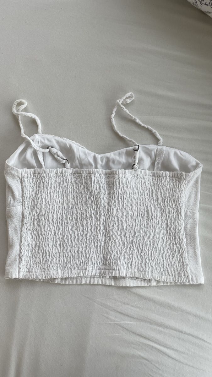 Hollister Top: Süsses Sommer Top Weiss – Nuovo (secondo la descrizione) da Muttenz venduto da lil_cs6m 1