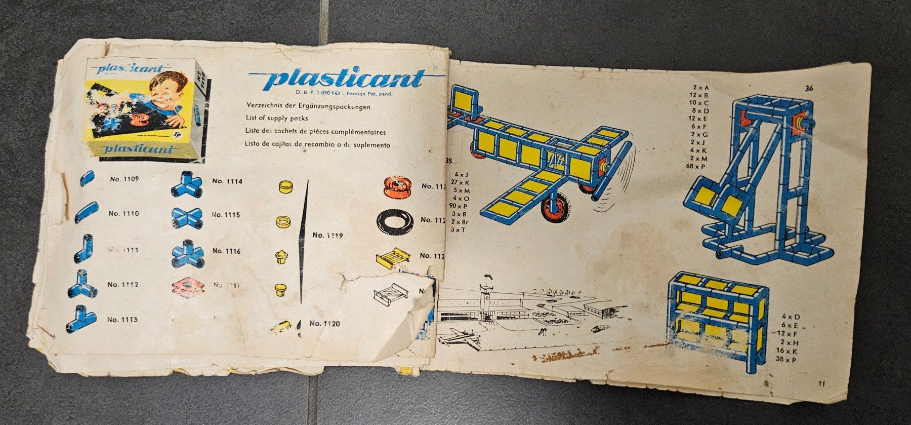 Kit di costruzioni: Plasticant  lot – Usato da Erlach venduto da roberto910 9