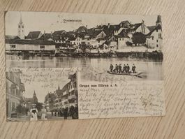 Alte PK / Gruss aus Büren a.A. Gelaufen 1906