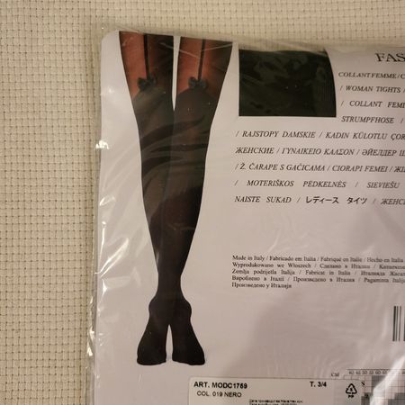 Strumpfhose von Calzedonia, schwarz, neu, Gr. M/L (T 3/4)