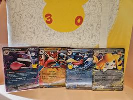 Pokémon 30th celebrations 4x EX ab 1 chf🔥🔥
