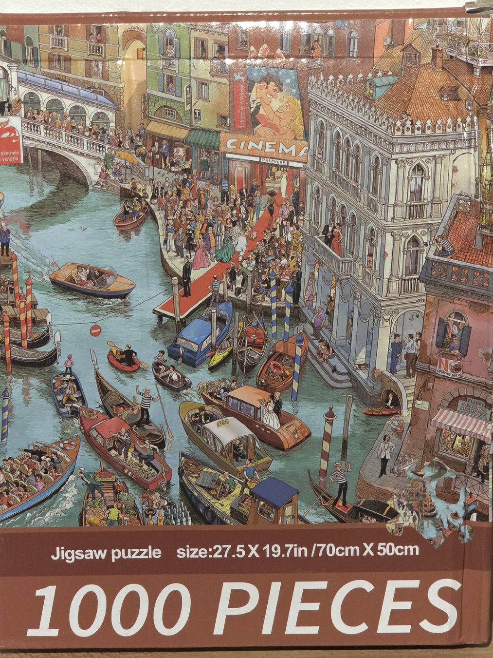 Puzzle: Puzzle 1000 Teile Venedig – Nuovo e nell'imballaggio originale da Dintikon venduto da Vexi